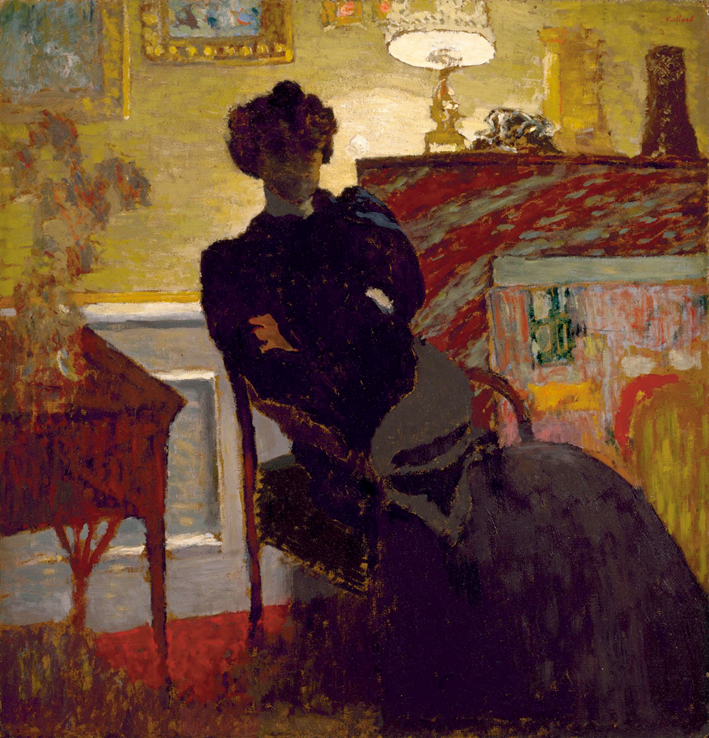  Edouard Vuillard —— Madame Hessel at Home